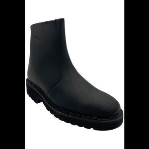 Fin & Feather Men's 7" Side-Zip Ankle Boot Black - Extra Wide